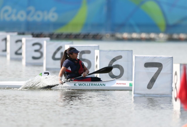 Katherine Wollerman logró un honroso cuarto lugar en el canotaje paralímpico Katherine Wollerman logró un honroso cuarto lugar en el canotaje paralímpico
