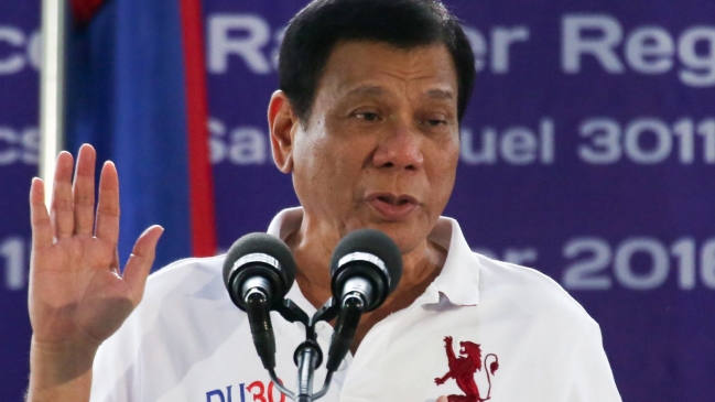 Presidente filipino respondió a las críticas de la Unión Europea: 