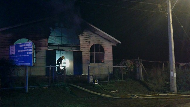 Mantienen en prisión preventiva a dos imputados de ataque incendiario a iglesia Mantienen en prisión preventiva a dos imputados de ataque incendiario a iglesia