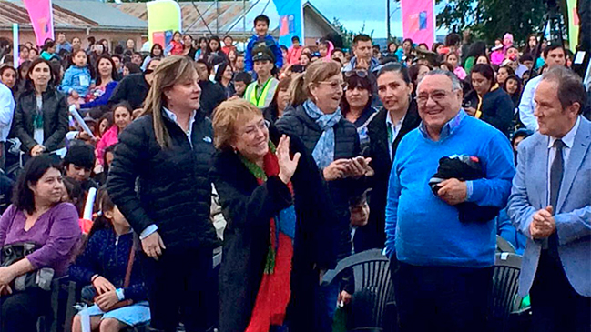 Presidenta Bachelet visita Nueva Imperial en su tercer viaje a La Araucanía