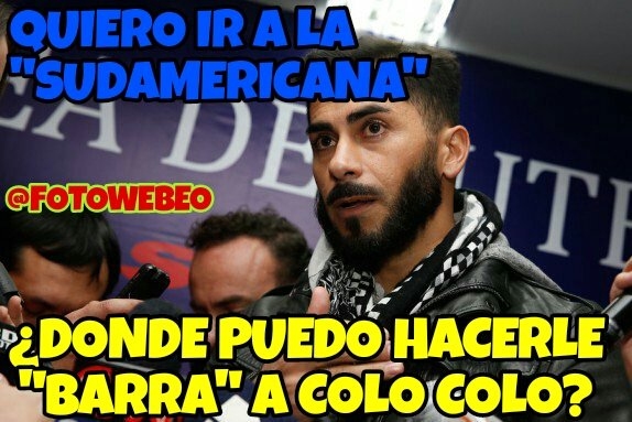 Colo Colo ganó la Copa Chile y con ello Universidad de Chile logró acceder a la Copa Sudamericana. En las redes, los cibernautas ironizaron con los dichos de Herrera, la actuación de Paredes y la deficiente actuación de Everton. Colo Colo ganó la Copa Chile y con ello Universidad de Chile logró acceder a la Copa Sudamericana. En las redes, los cibernautas ironizaron con los dichos de Herrera, la actuación de Paredes y la deficiente actuación de Everton.