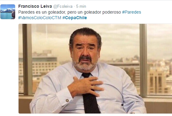 Colo Colo ganó la Copa Chile y con ello Universidad de Chile logró acceder a la Copa Sudamericana. En las redes, los cibernautas ironizaron con los dichos de Herrera, la actuación de Paredes y la deficiente actuación de Everton. Colo Colo ganó la Copa Chile y con ello Universidad de Chile logró acceder a la Copa Sudamericana. En las redes, los cibernautas ironizaron con los dichos de Herrera, la actuación de Paredes y la deficiente actuación de Everton.