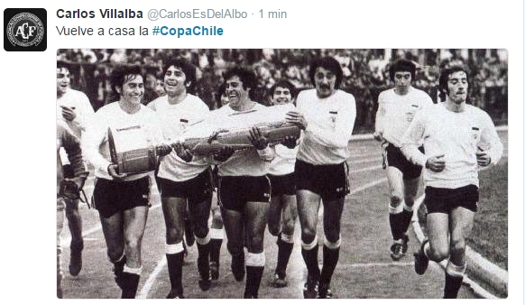 Colo Colo ganó la Copa Chile y con ello Universidad de Chile logró acceder a la Copa Sudamericana. En las redes, los cibernautas ironizaron con los dichos de Herrera, la actuación de Paredes y la deficiente actuación de Everton. Colo Colo ganó la Copa Chile y con ello Universidad de Chile logró acceder a la Copa Sudamericana. En las redes, los cibernautas ironizaron con los dichos de Herrera, la actuación de Paredes y la deficiente actuación de Everton.
