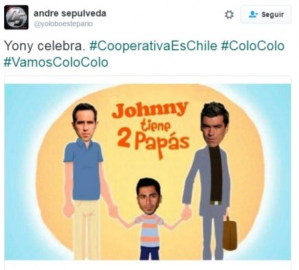 Colo Colo ganó la Copa Chile y con ello Universidad de Chile logró acceder a la Copa Sudamericana. En las redes, los cibernautas ironizaron con los dichos de Herrera, la actuación de Paredes y la deficiente actuación de Everton. Colo Colo ganó la Copa Chile y con ello Universidad de Chile logró acceder a la Copa Sudamericana. En las redes, los cibernautas ironizaron con los dichos de Herrera, la actuación de Paredes y la deficiente actuación de Everton.
