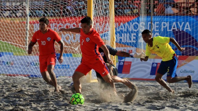 Chile cayó por goleada ante Brasil en la Copa América de Fútbol Playa Chile cayó por goleada ante Brasil en la Copa América de Fútbol Playa