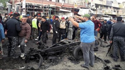   Bagdad tras el atentado del Estado Islámico que mató a 37 personas 