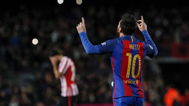 FC Barcelona avanzó a cuartos de final de la Copa del Rey gracias a brillante tiro libre de Messi FC Barcelona avanzó a cuartos de final de la Copa del Rey gracias a brillante tiro libre de Messi
