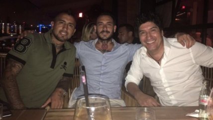   Arturo Vidal felicitó a Iván Zamorano en su cumpleaños número 50 