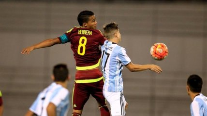   Igualdad entre Argentina y Venezuela cerró la fase grupal del Sudamericano sub 20 