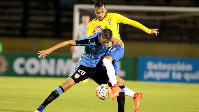 Uruguay lo dio vuelta en el final ante Brasil en el Sudamericano sub 20 Uruguay lo dio vuelta en el final ante Brasil en el Sudamericano sub 20
