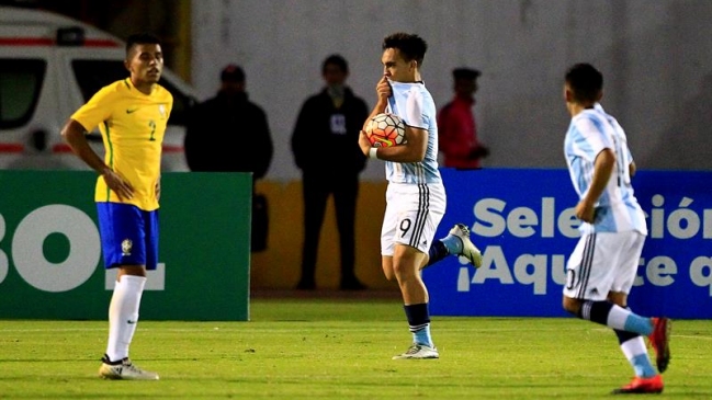 Argentina le empató en el final a Brasil y se mantiene con vida en el Sudamericano sub 20 Argentina le empató en el final a Brasil y se mantiene con vida en el Sudamericano sub 20