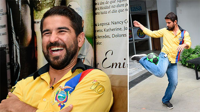 El candidato presidencial ecuatoriano que perdió un penal jugando por San Felipe El candidato presidencial ecuatoriano que perdió un penal jugando por San Felipe