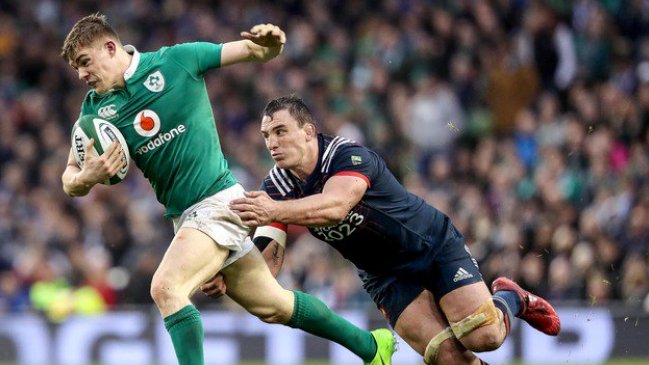 Irlanda superó a Francia y quedó como líder del Seis Naciones Irlanda superó a Francia y quedó como líder del Seis Naciones