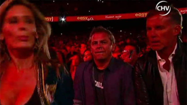 Las divertidas caras de José Miguel Viñuela en show de J Balvin Las divertidas caras de José Miguel Viñuela en show de J Balvin