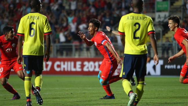 Chile rescató un trabajado empate ante Colombia en el Sudamericano sub 17 Chile rescató un trabajado empate ante Colombia en el Sudamericano sub 17