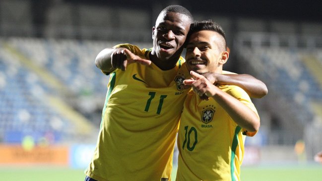 Brasil derrotó sin problemas a Colombia y quedó a un paso del título del Sudamericano sub 17 Brasil derrotó sin problemas a Colombia y quedó a un paso del título del Sudamericano sub 17