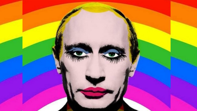 La caricatura de Vladimir Putin que Rusia declaró ilegal