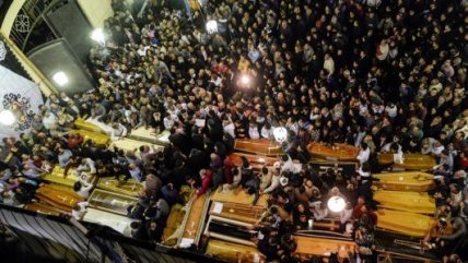   Egipto despidió a las víctimas de los atentados del Domingo de Ramos 