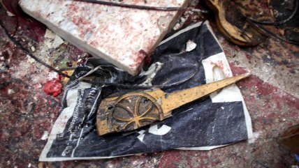   Las dramáticas imágenes que dejan los atentados a iglesias cristianas en Egipto 