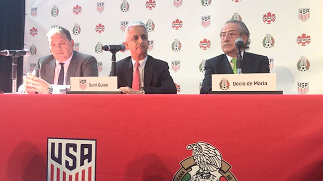 Canadá, Estados Unidos y México anunciaron candidatura conjunta para el Mundial de 2026