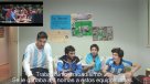 Los Displicentes mostraron la sorpresa que vinieron a grabar a Chile