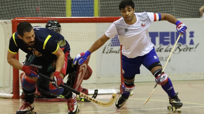 Chile cayó por goleada ante España en Copa de las Naciones de hockey patín Chile cayó por goleada ante España en Copa de las Naciones de hockey patín