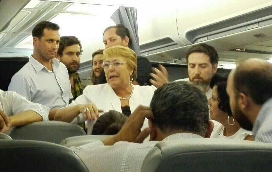 Presidenta Bachelet tras sismo: Presidenta Bachelet tras sismo: