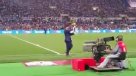 Marcelo Salas presentó el trofeo de la Copa Italia en la previa de la final