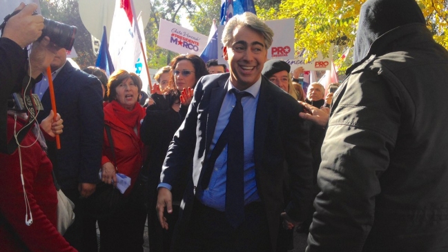 Marco Enríquez-Ominami inscribió su tercera candidatura presidencial