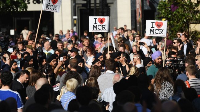 El día después del atentado terrorista en Manchester El día después del atentado terrorista en Manchester