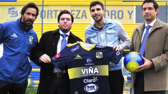 Everton presentó al volante Lucas Mugni: Everton presentó al volante Lucas Mugni: