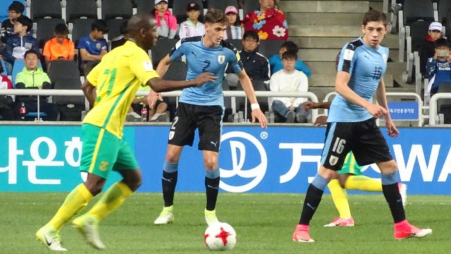 Uruguay igualó con Sudáfrica y ganó su grupo en el Mundial sub 20 de Corea del Sur Uruguay igualó con Sudáfrica y ganó su grupo en el Mundial sub 20 de Corea del Sur