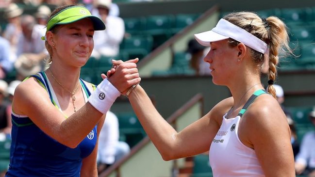 Ekaterina Makarova dejó en el camino a la número uno del mundo en Roland Garros Ekaterina Makarova dejó en el camino a la número uno del mundo en Roland Garros