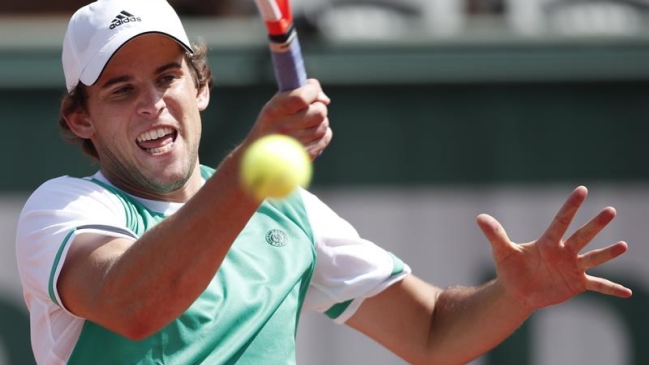Dominic Thiem y David Goffin avanzaron a tercera ronda en Roland Garros Dominic Thiem y David Goffin avanzaron a tercera ronda en Roland Garros