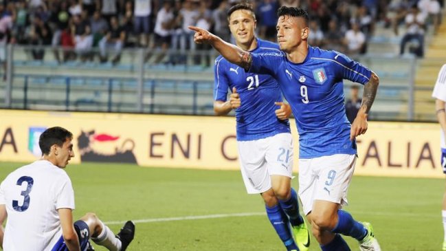 Italia destrozó a San Marino en un amistoso internacional Italia destrozó a San Marino en un amistoso internacional