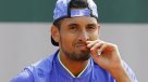 Nick Kyrgios destruyó su raqueta ofuscado durante la caída ante Kevin Anderson