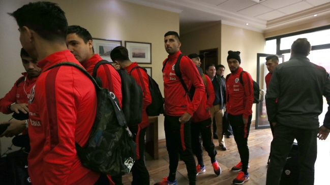 La selección chilena viajó a Rusia para afrontar la Copa Confederaciones