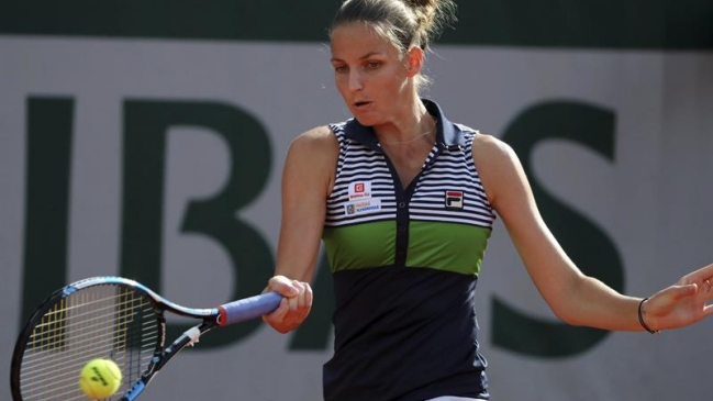 Karolina Pliskova puso fin a la gran actuación de Verónica Cepede en París Karolina Pliskova puso fin a la gran actuación de Verónica Cepede en París