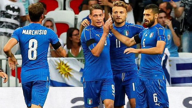 Italia venció sin mayores problemas a Uruguay en duelo amistoso Italia venció sin mayores problemas a Uruguay en duelo amistoso