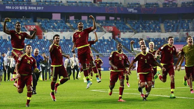  Venezuela avanzó a la final del Mundial sub 20  