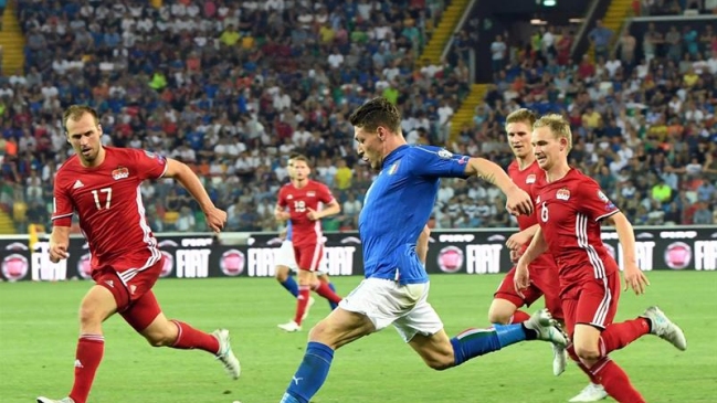 Italia apabulló a Liechtenstein y quedó en la parte alta de las Clasificatorias europeas Italia apabulló a Liechtenstein y quedó en la parte alta de las Clasificatorias europeas