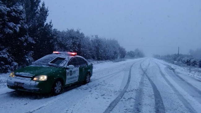 Suspenden clases por nieve en la provincia de Chiloé Suspenden clases por nieve en la provincia de Chiloé