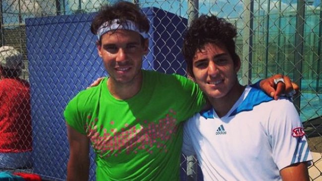 Rafael Nadal entrenó con Christian Garín de cara a su participación en Wimbledon Rafael Nadal entrenó con Christian Garín de cara a su participación en Wimbledon
