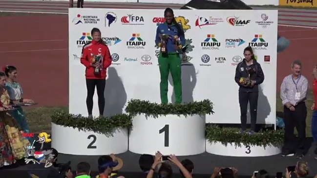 Javiera Brahm destacó en el heptatlón del Sudamericano de Atletismo con el segundo lugar Javiera Brahm destacó en el heptatlón del Sudamericano de Atletismo con el segundo lugar