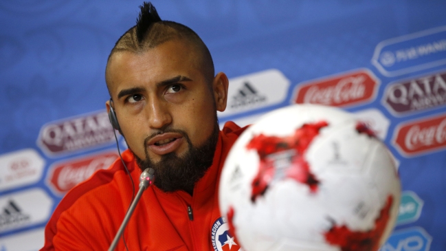 Arturo Vidal: Si le ganamos la final a Alemania seremos el mejor equipo del mundo Arturo Vidal: Si le ganamos la final a Alemania seremos el mejor equipo del mundo