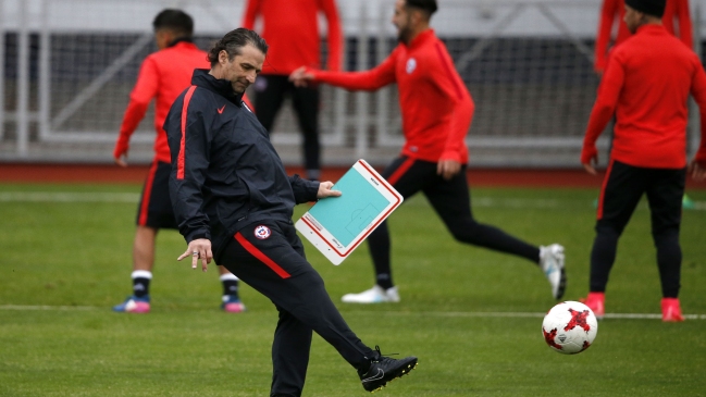 Juan Antonio Pizzi ratificó en última práctica equipo que jugará la final ante Alemania Juan Antonio Pizzi ratificó en última práctica equipo que jugará la final ante Alemania