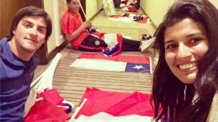 Farkas cumplió y entregará banderas para apoyar a Chile en la final de la Confederaciones