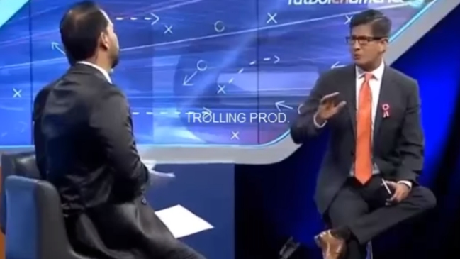 Comentarista peruano: Chile juega bien, pero es un equipo muy sucio Comentarista peruano: Chile juega bien, pero es un equipo muy sucio