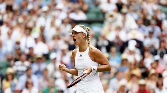 Angelique Kerber abrió con victoria su caminar por Wimbledon Angelique Kerber abrió con victoria su caminar por Wimbledon