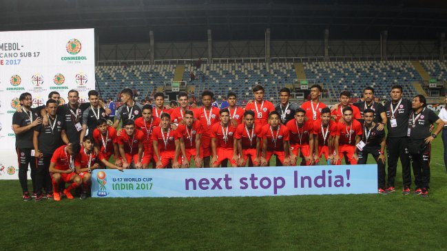 La selección chilena sub 17 conocerá a sus rivales en el Mundial de India La selección chilena sub 17 conocerá a sus rivales en el Mundial de India